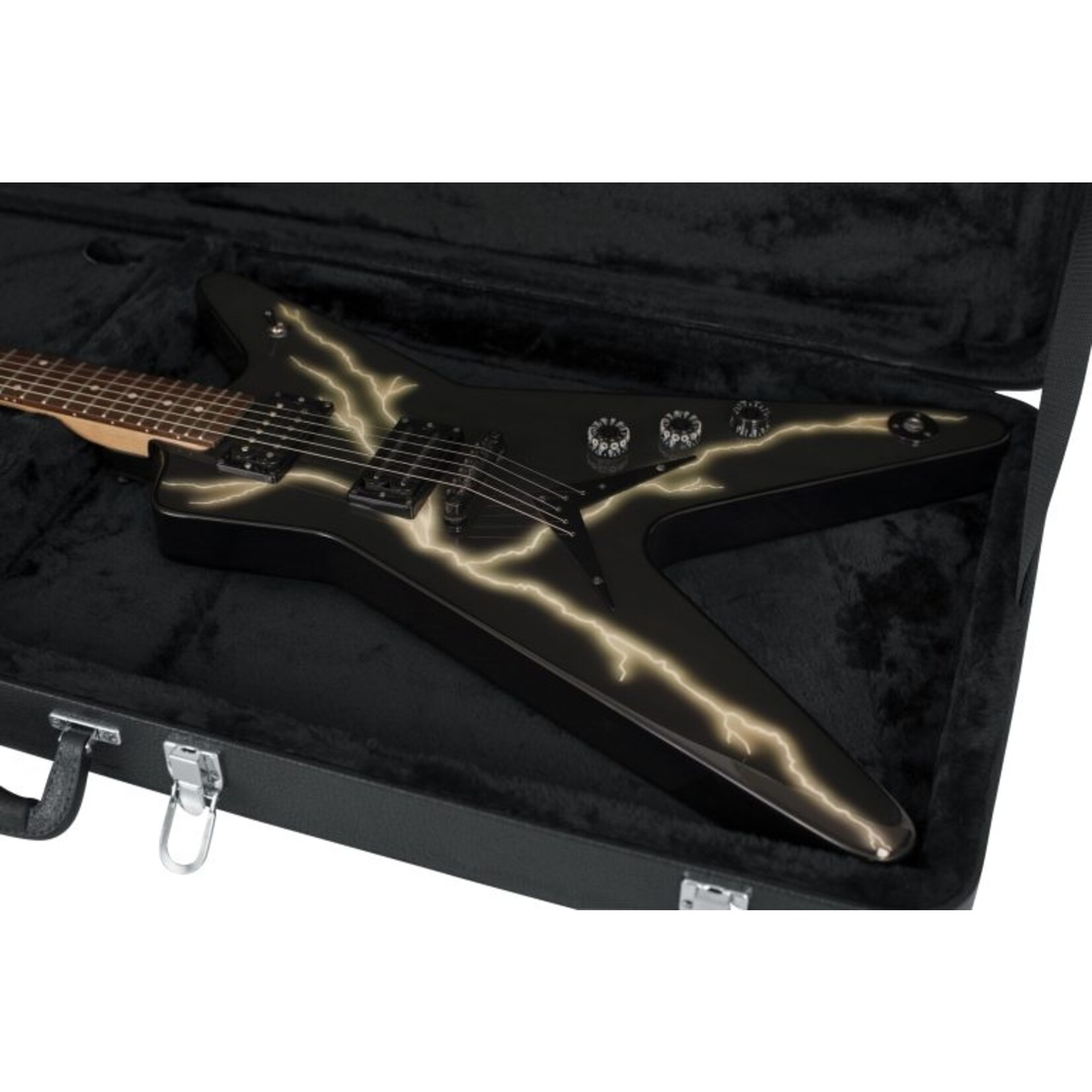 Gator GWE-EXTREME Hardshell Wood Case for Flying V and Explorer