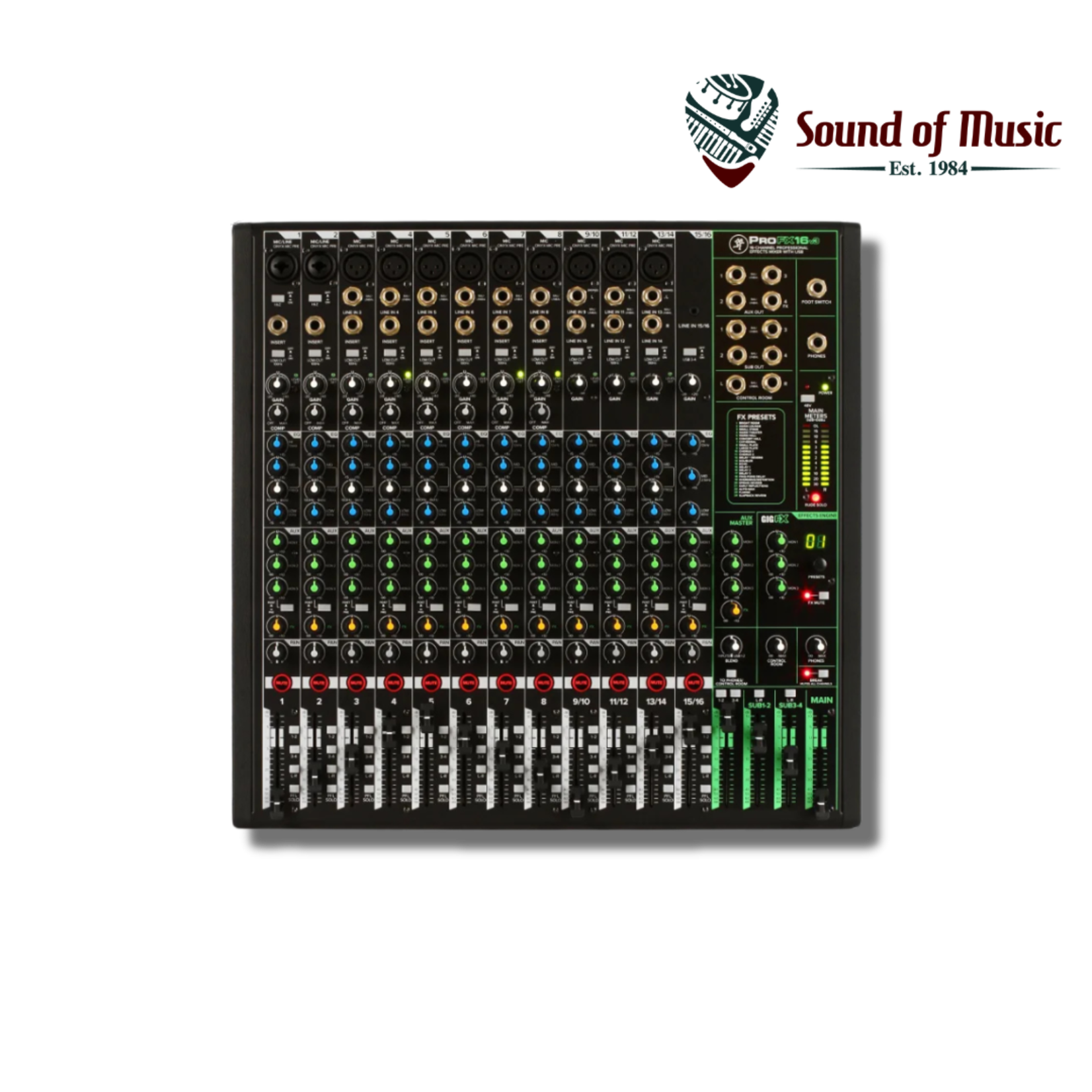 Mackie ProFX16v3 16 Channel USB Mixer