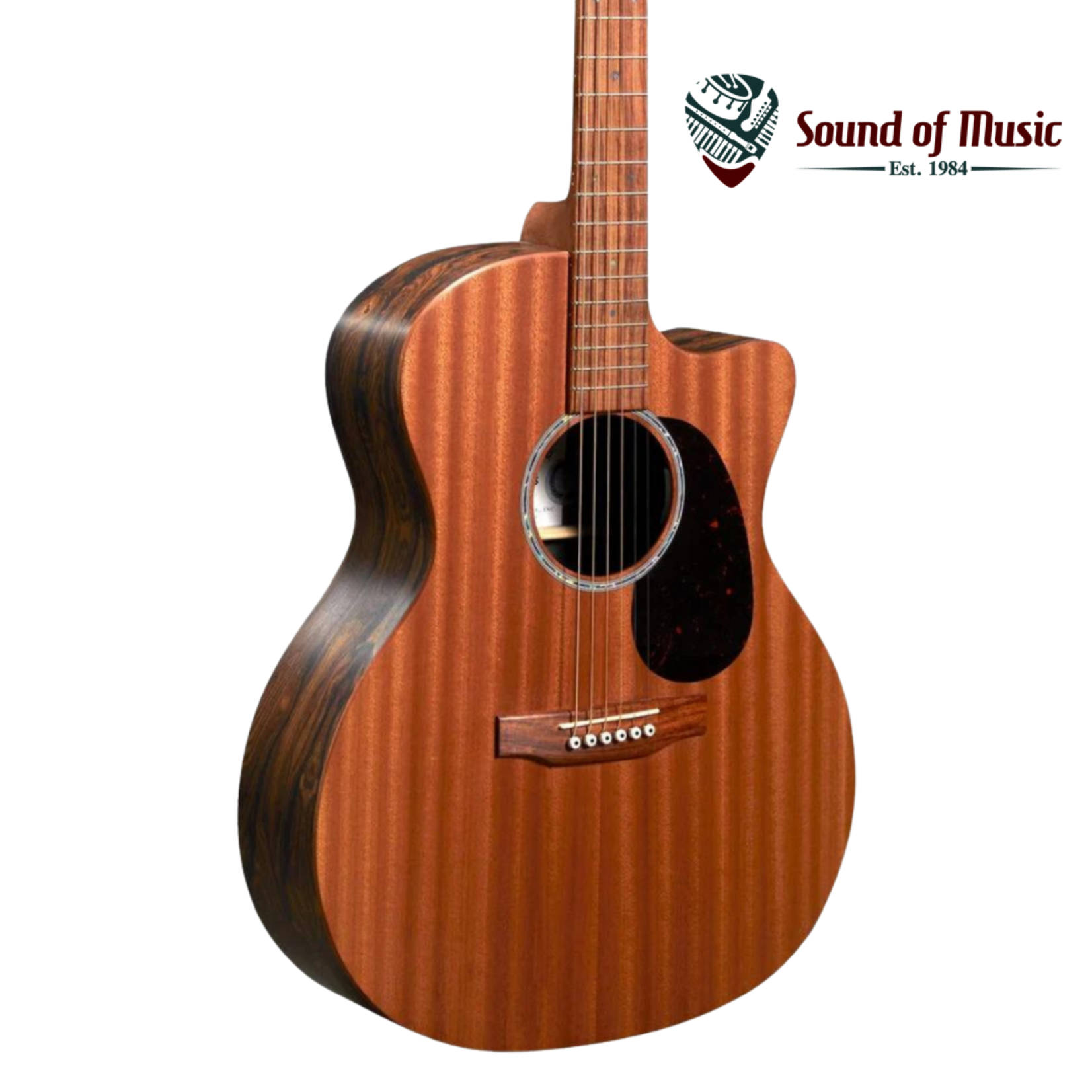Martin GPC-X2E Acoustic-Electric Guitar W/Softshell Case - Ziricote