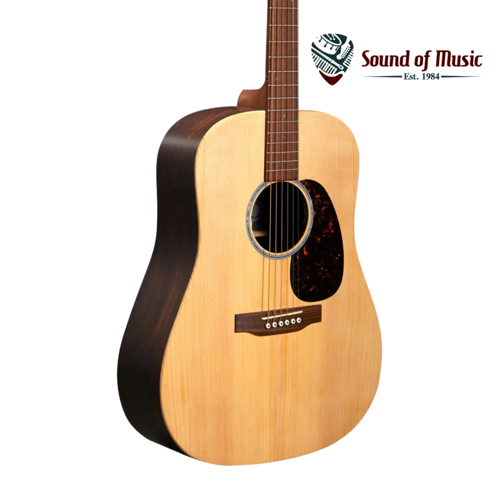 Martin D-X2E Acoustic-Electric Guitar W/Softshell Case - Brazilian Rosewood
