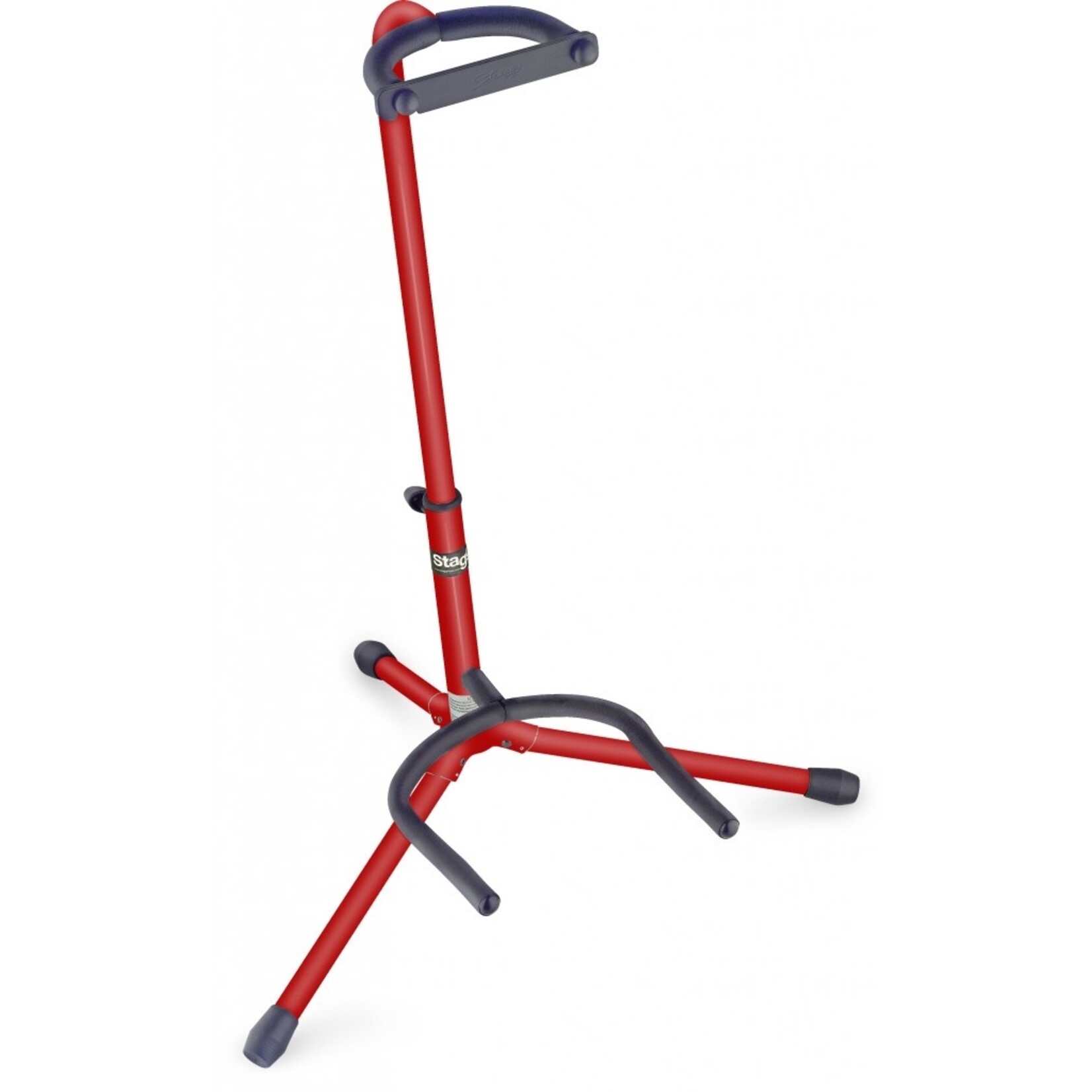 Stagg Tripod Guitar Stand - Red