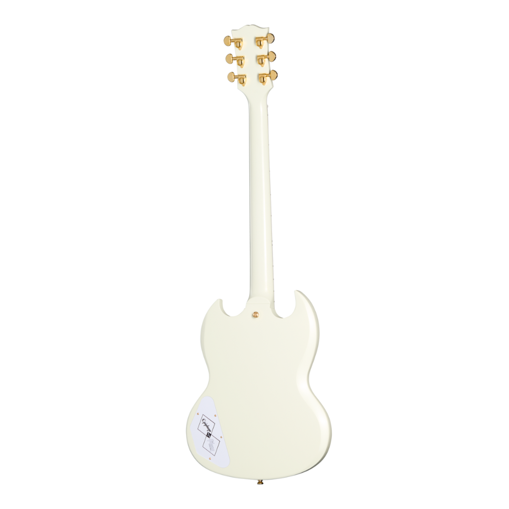 Epiphone 1963 SG Custom Electric Guitar W/Vibrola & Case - Classic White