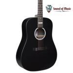 MARTIN Martin DX Johnny Cash Acoustic-Electric Guitar W/Softshell Case - Black