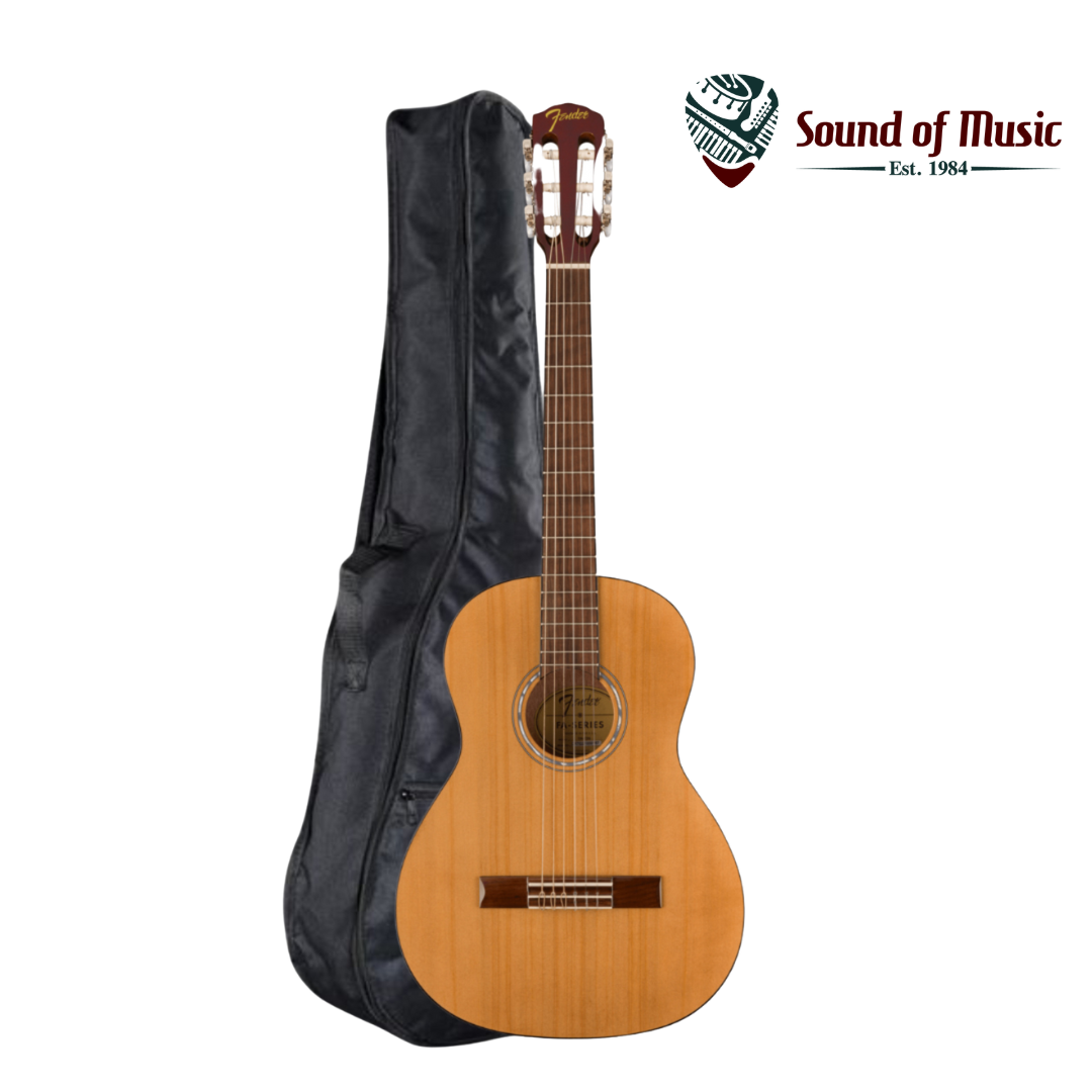 Fender FA-15N 3/4 Nylon Guitar w/ Gig Bag - Natural