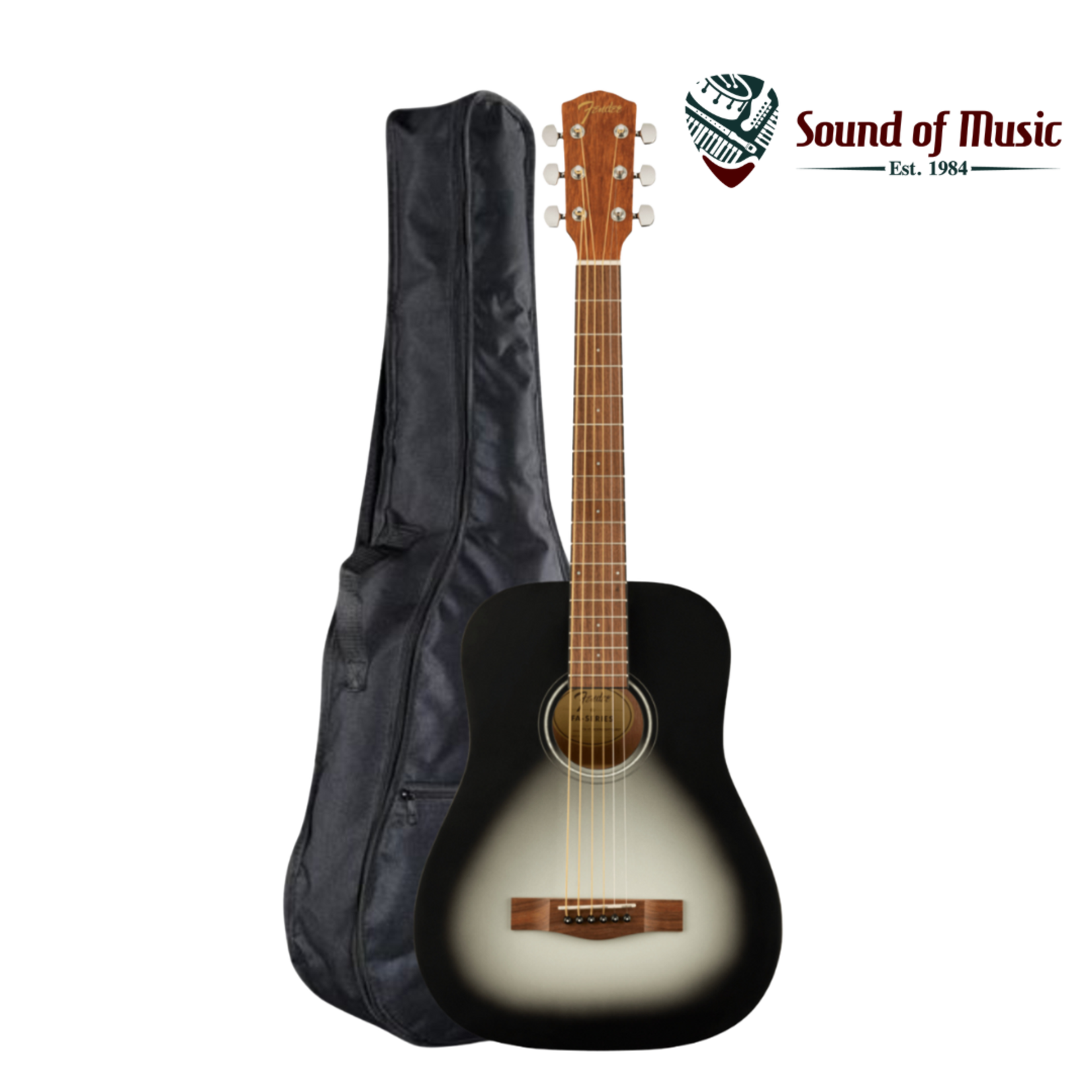 Fender FA-15 3/4 Scale Steel with Gig Bag - Moonlight Burst