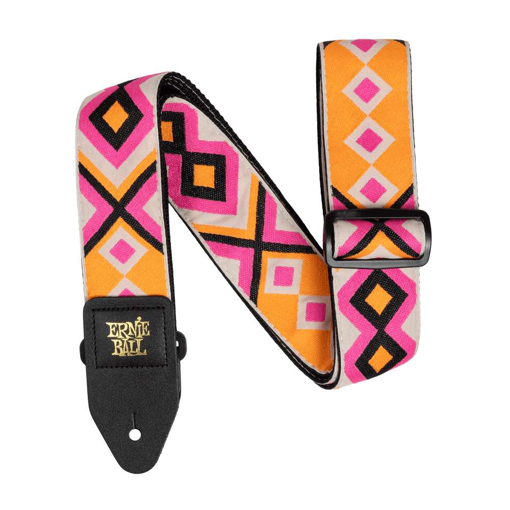 Ernie Ball Classic Jacquard Guitar Strap/Bass Strap - Electric Diamond