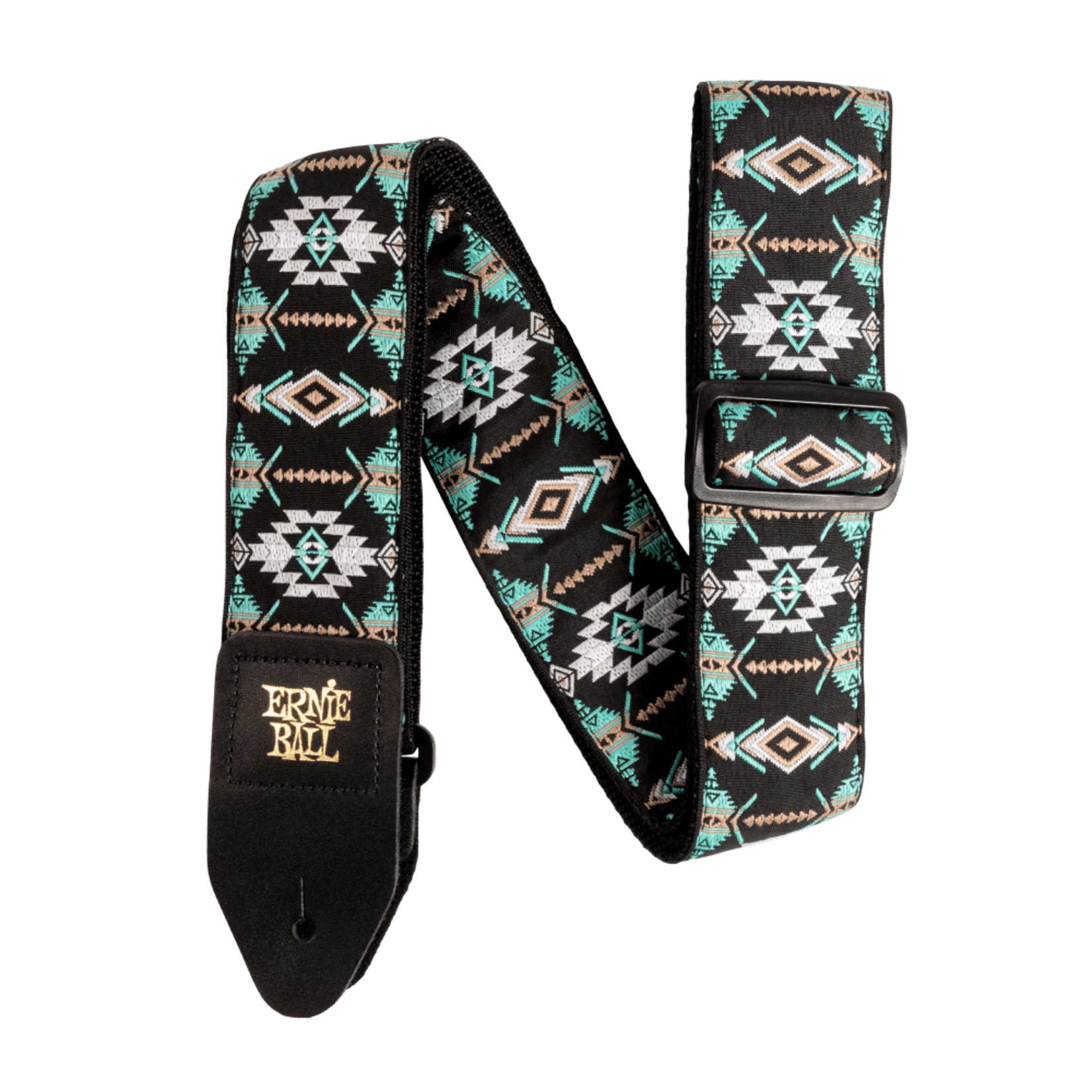 Ernie Ball Classic Jacquard Guitar Strap/Bass Strap - Southwestern Turquoise