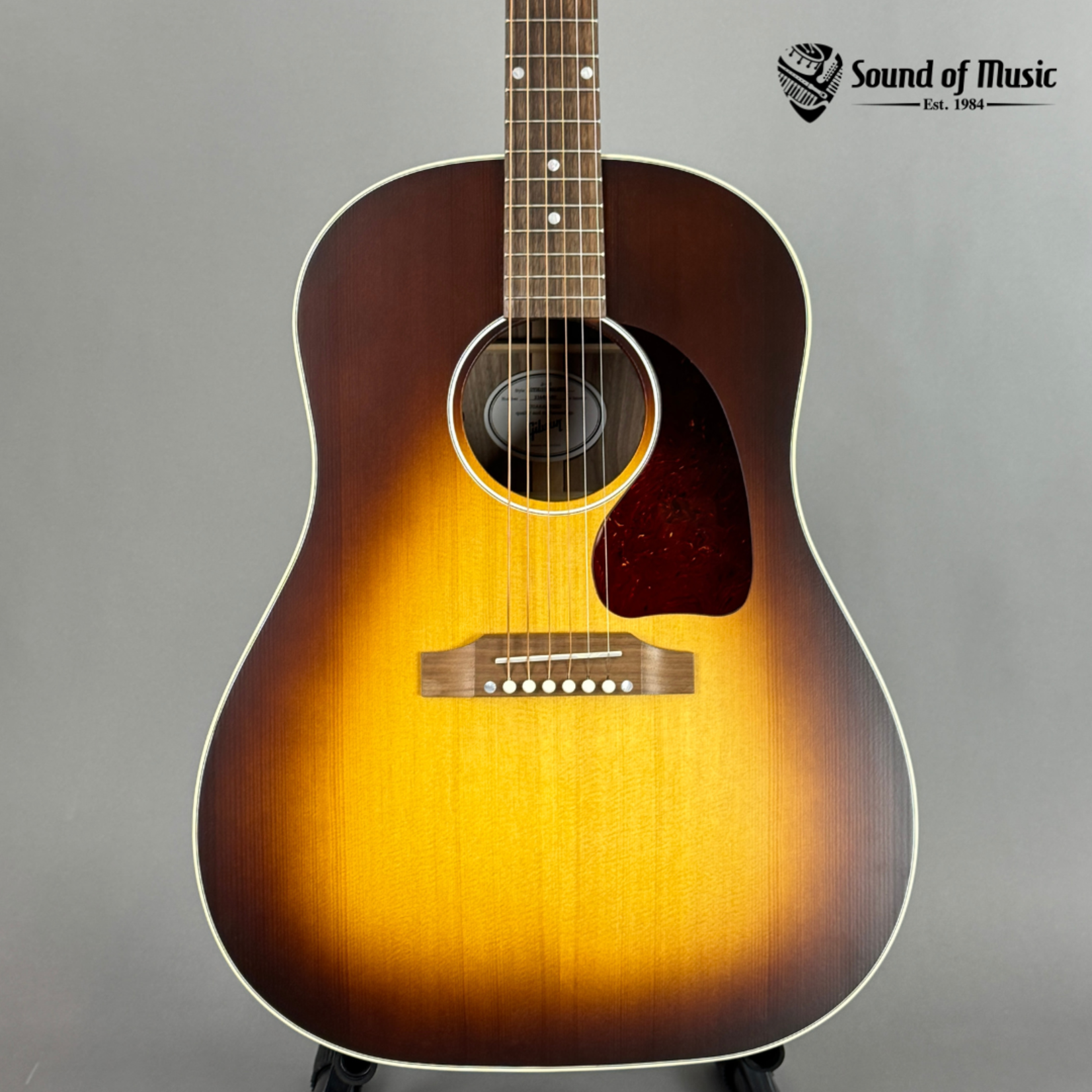 Gibson Acoustic J-45 Studio Walnut Acoustic-Electric Guitar W/Case - Walnut Burst