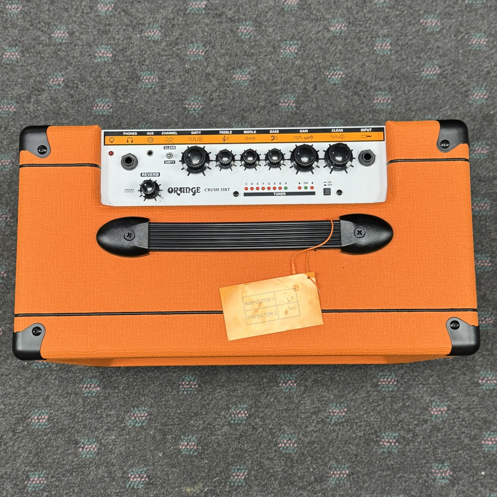 Orange Crush 35RT 1x10-inch 35-Watt Combo Amp - Orange (Used)