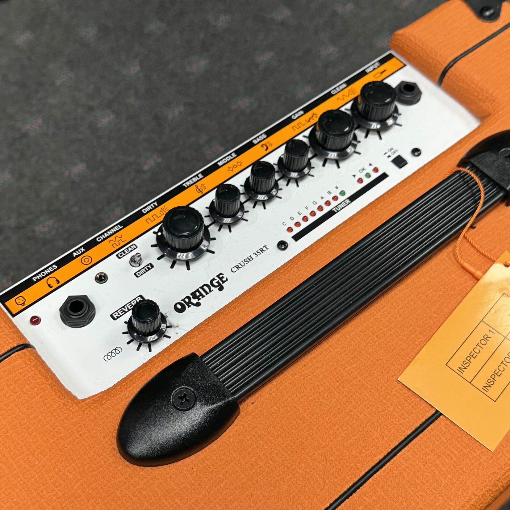 Orange Crush 35RT 1x10-inch 35-Watt Combo Amp - Orange (Used)