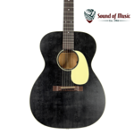 MARTIN Martin 000-17E Acoustic-Electric Guitar W/Softshell Case - Black Smoke