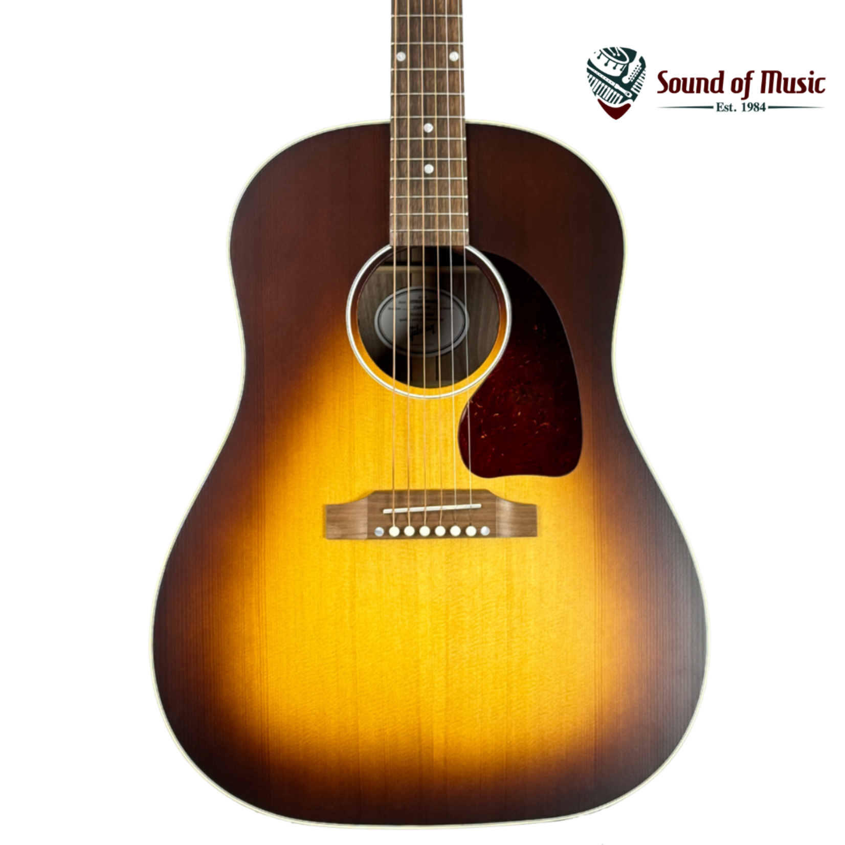 Gibson Acoustic J-45 Studio Walnut Acoustic-Electric Guitar W/Case - Walnut Burst