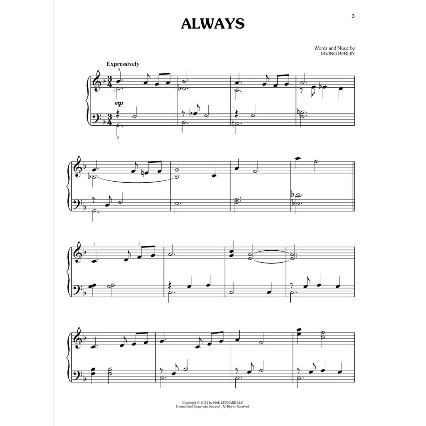 Hal Leonard First 50 Piano Solos You Should Play - Easy Piano