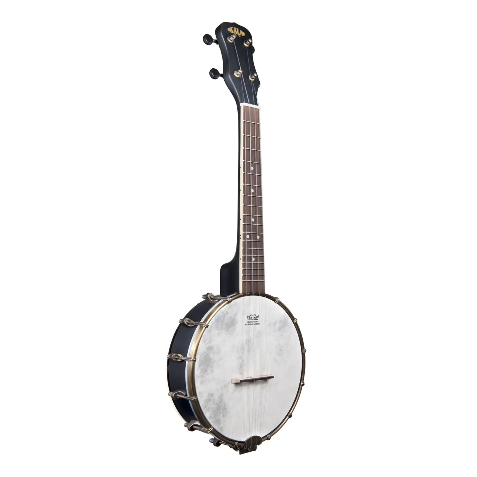 Kala Black Maple Banjo Concert Ukulele W/Bag