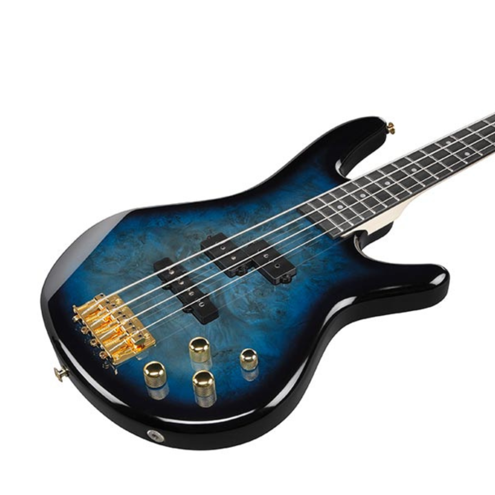 Ibanez Gio GSR200PC Bass Guitar - Transparent Marine Burst