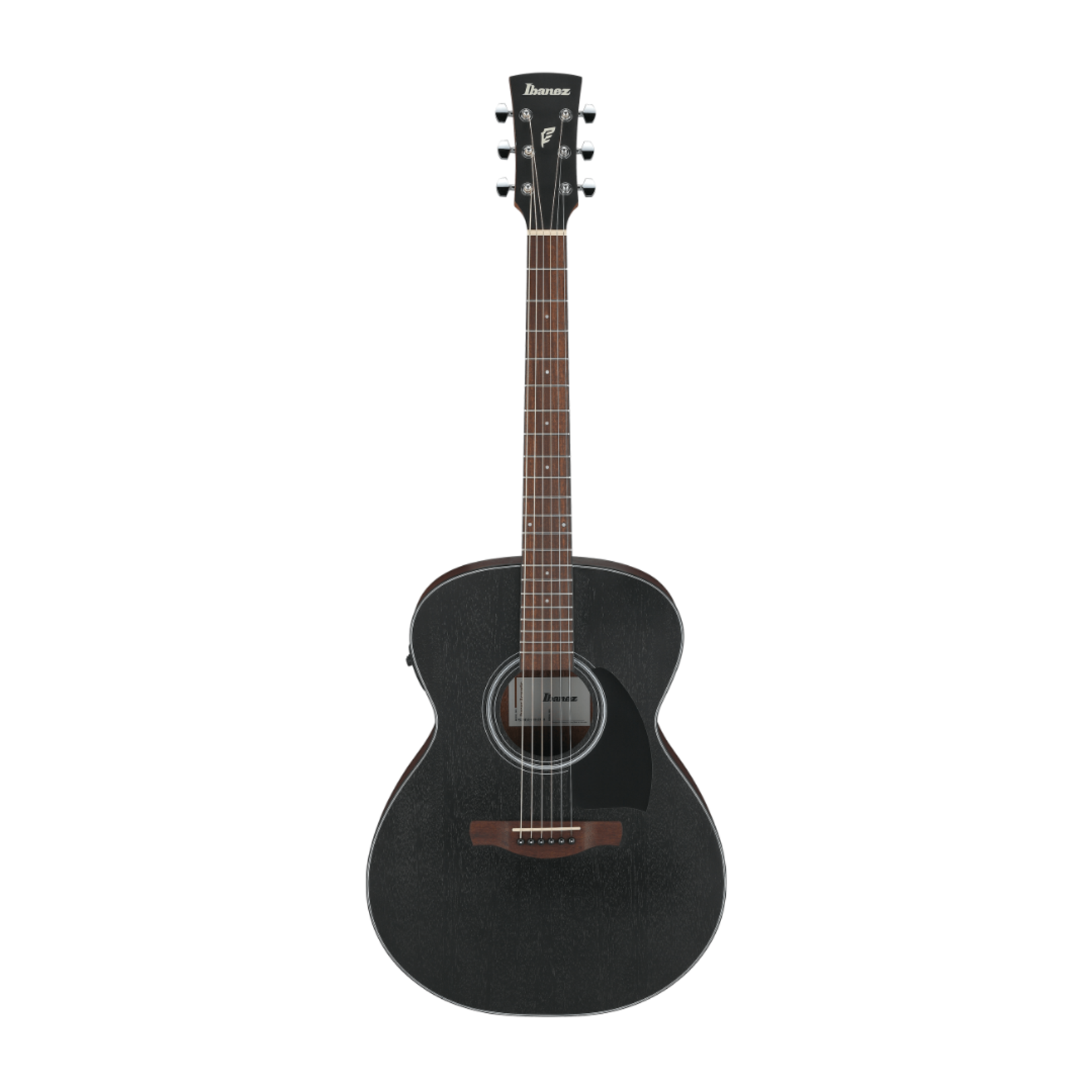 Ibanez PC54E Acoustic-Electric Guitar - Open-Pore Weathered Black
