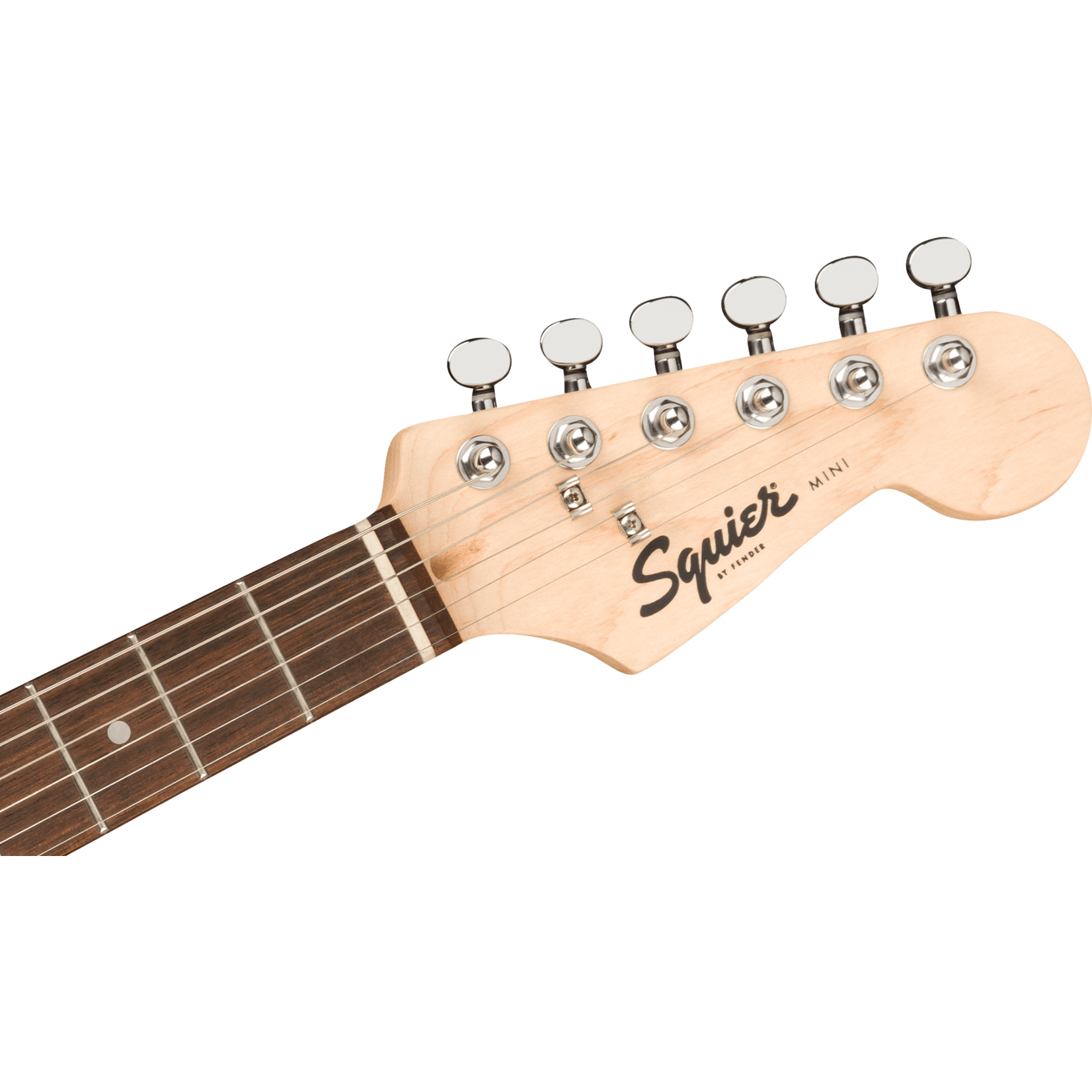 Squier Mini Stratocaster®, Laurel Fingerboard, White Pickguard - Dakota Red