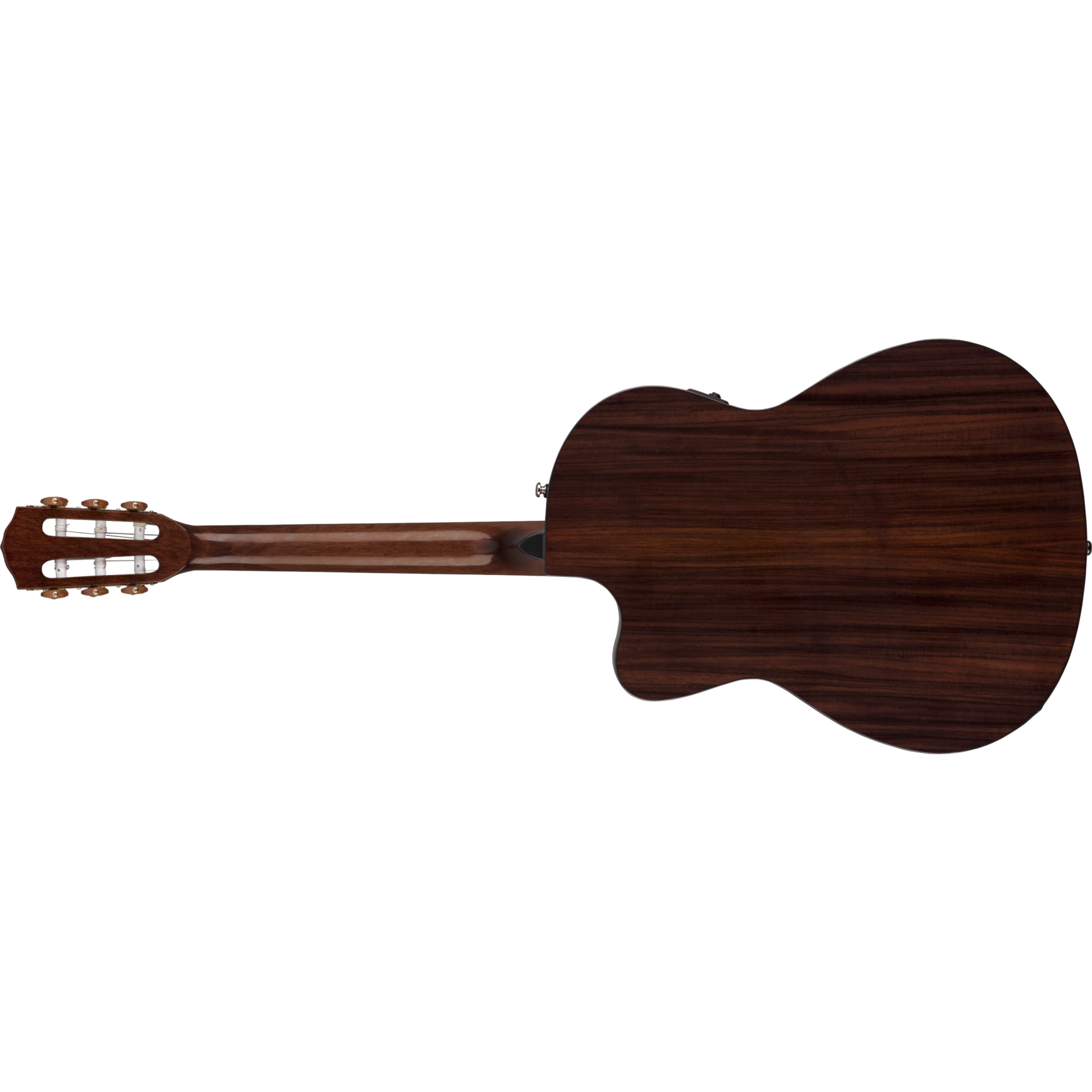 Fender CN-140SCE Nylon Thinline, Walnut Fingerboard, Natural w/Case