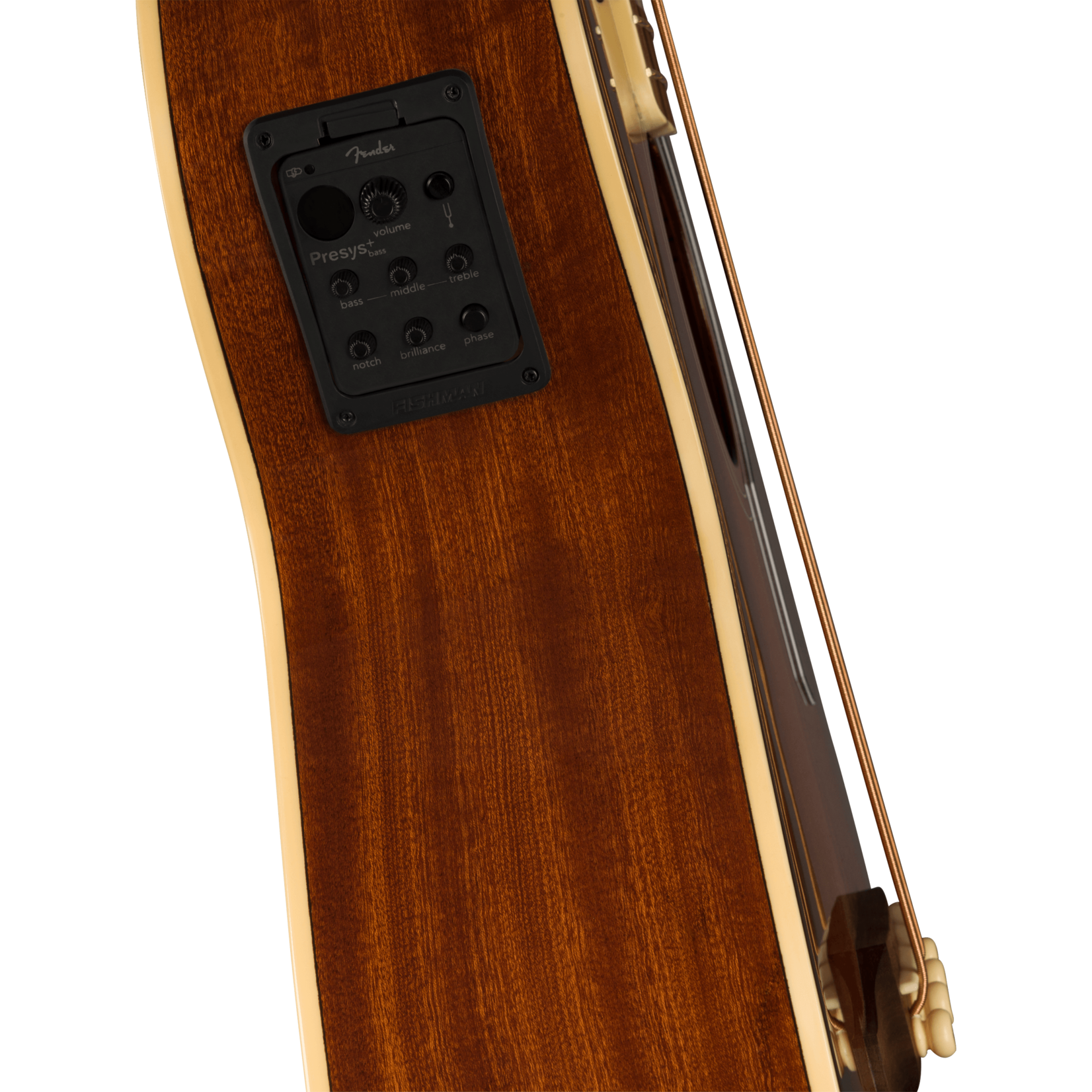 Fender Kingman™ Bass, Walnut Fingerboard, Black Pickguard W/Gig Bag - Shaded Edge Burst