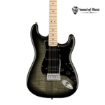 FENDER Squier Affinity Series Stratocaster FMT HSS, Maple Fingerboard, Black Pickguard - Black Burst