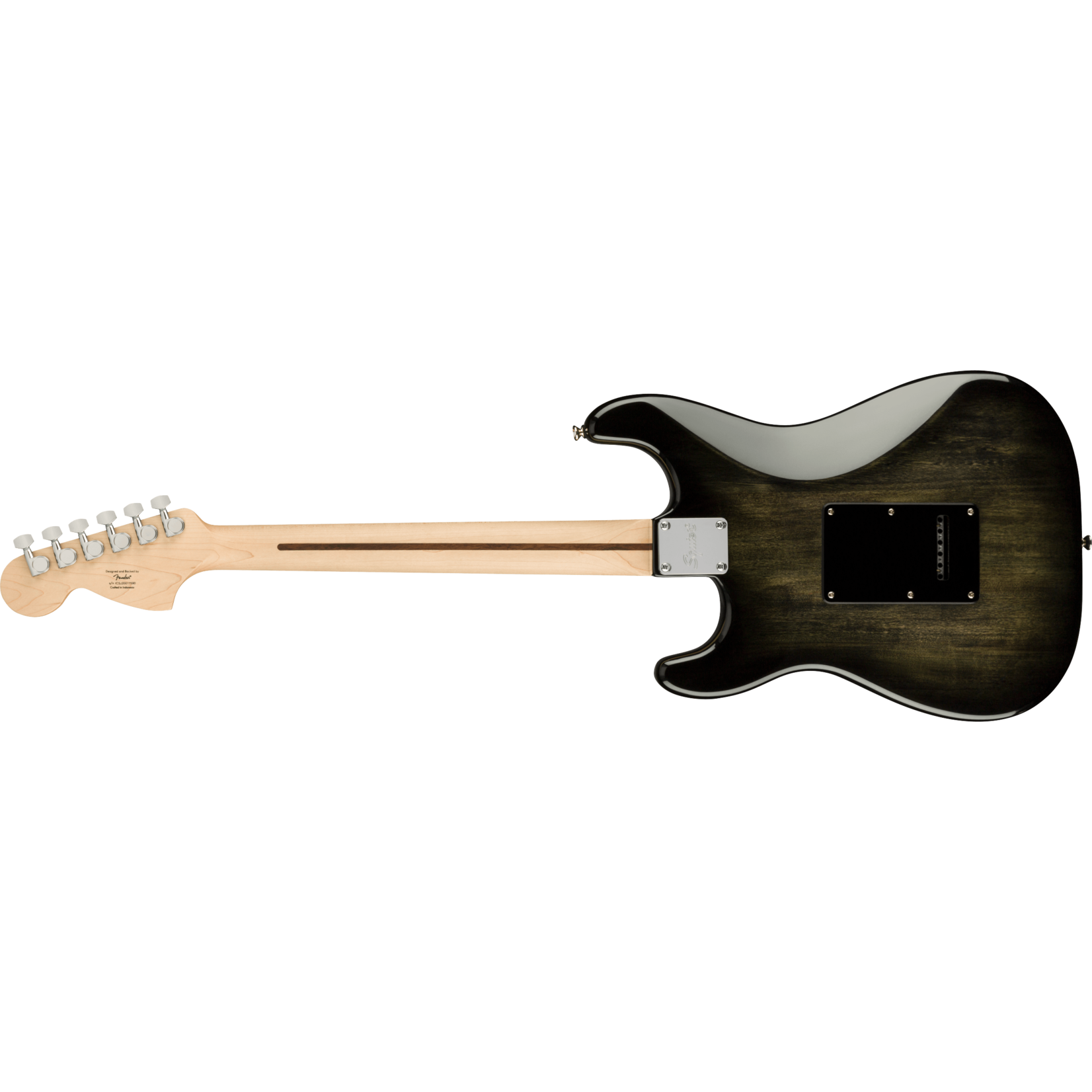 Squier Affinity Series Stratocaster FMT HSS, Maple Fingerboard, Black Pickguard - Black Burst
