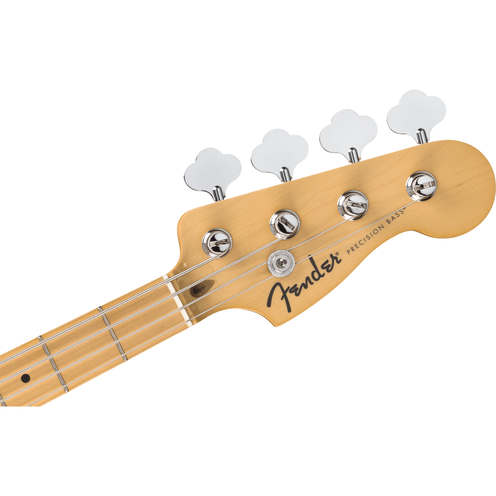 Fender Standard Precision Bass, Maple Fingerboard, White Pickguard - Candy Cola