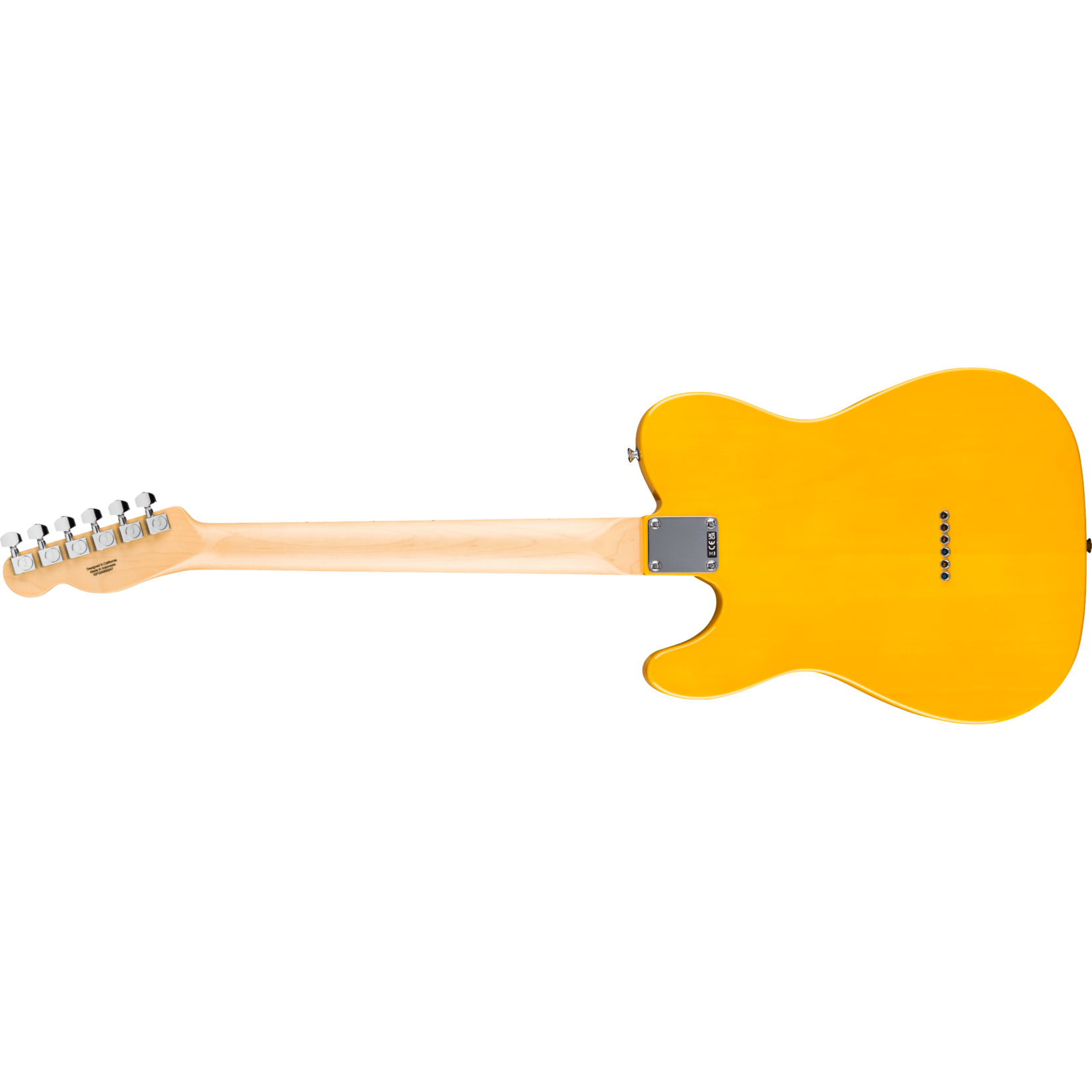 Fender Standard Telecaster, Maple Fingerboard, Black Pickguard - Butterscotch Blonde