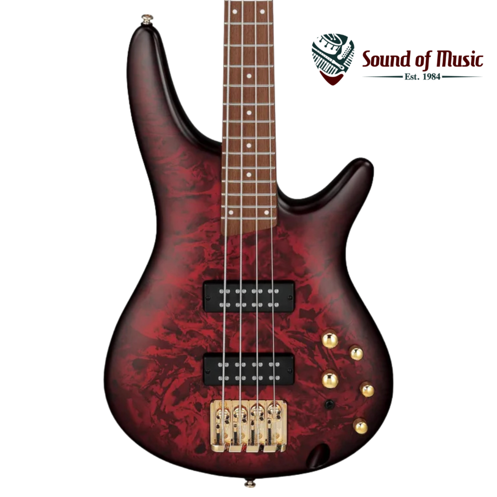 Ibanez SR Standard SR300E Bass Guitar - Wine Red Frozen Matte