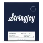 Stringjoy Stringjoy Super Light Gauge (45-100) 4 String Long Scale Nickel Wound Bass Guitar Strings