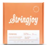 Stringjoy Stringjoy Foxwoods Medium Gauge (13-56) Coated Phosphor Bronze Acoustic Guitar Strings
