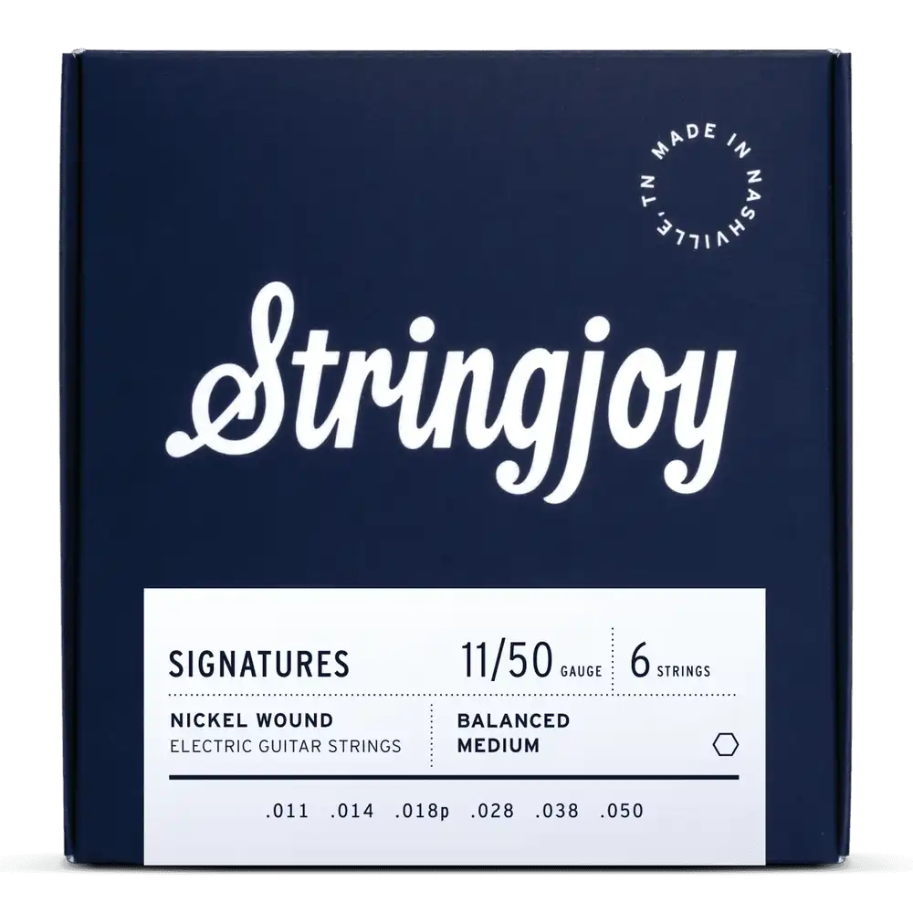Stringjoy Signatures Balanced Light Gauge (10-48) Nickel Wound Electric Guitar Strings