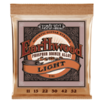 Ernie Ball Ernie Ball Light Earthwood Phosphor Bronze Acoustic Guitar Strings 11-52 Gauge