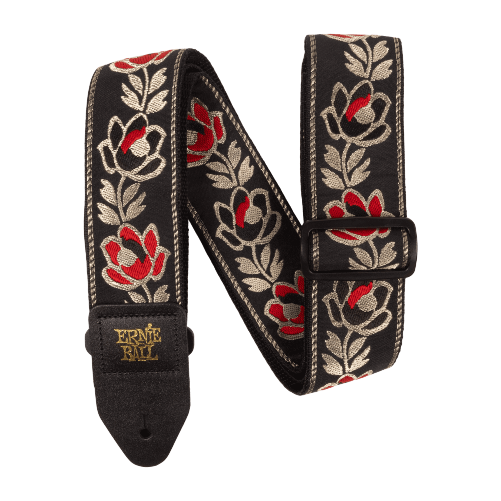 Ernie Ball Classic Jacquard Guitar Strap/Bass Strap - Noble Rose