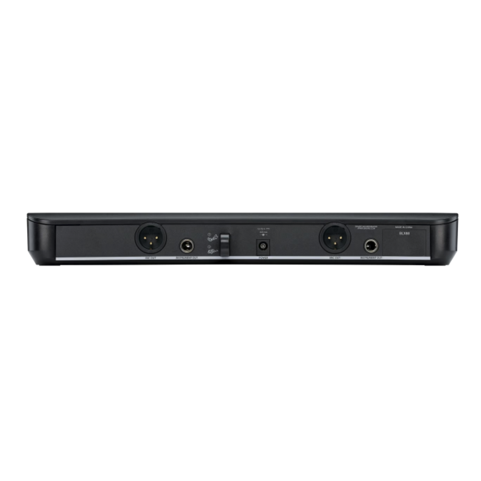 Shure BLX288/B58 Dual Channel Wireless Handheld Microphone System - H10 Band