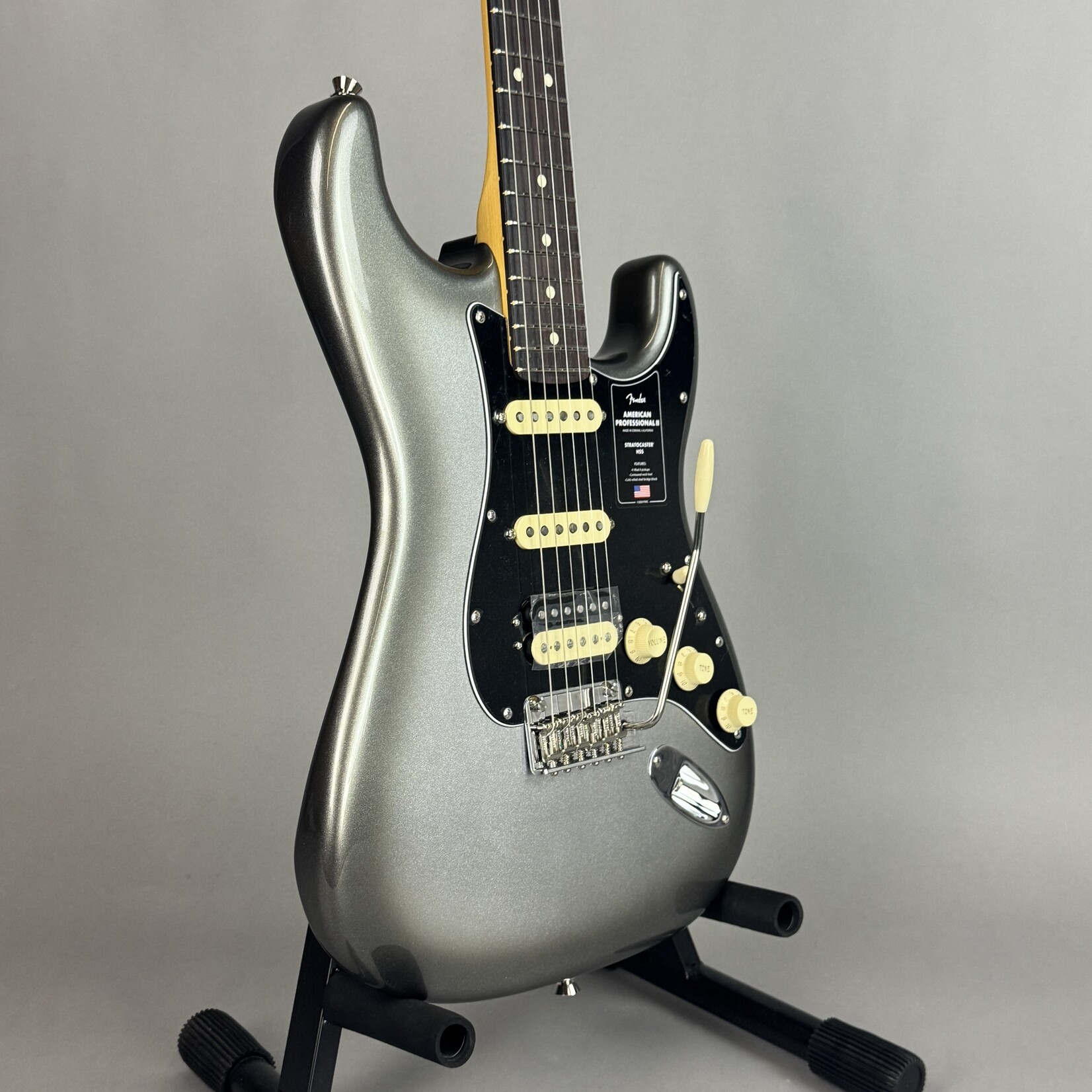 Fender American Professional II Stratocaster HSS, Rosewood Fingerboard - Mercury