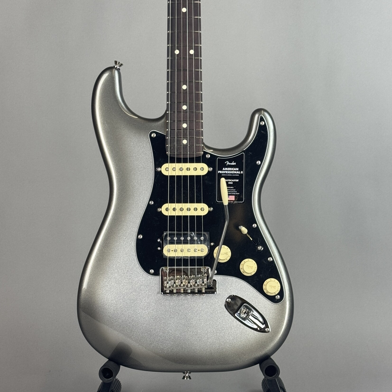 Fender American Professional II Stratocaster HSS, Rosewood Fingerboard - Mercury