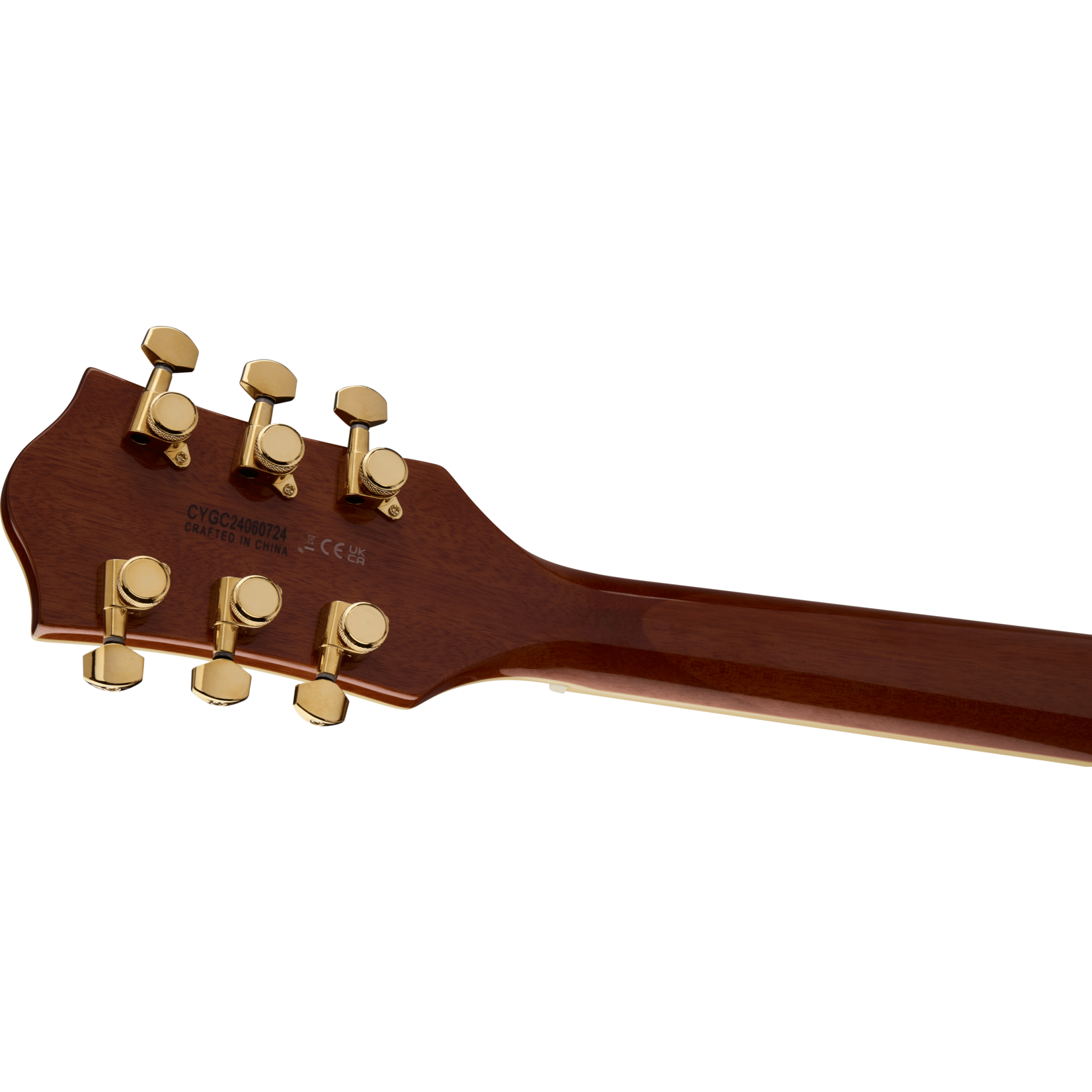 Gretsch Electromatic LTD Flame Okoume Broadkaster Double-Cut w/Bigsby, Rosewood Fingerboard - Roundup Orange