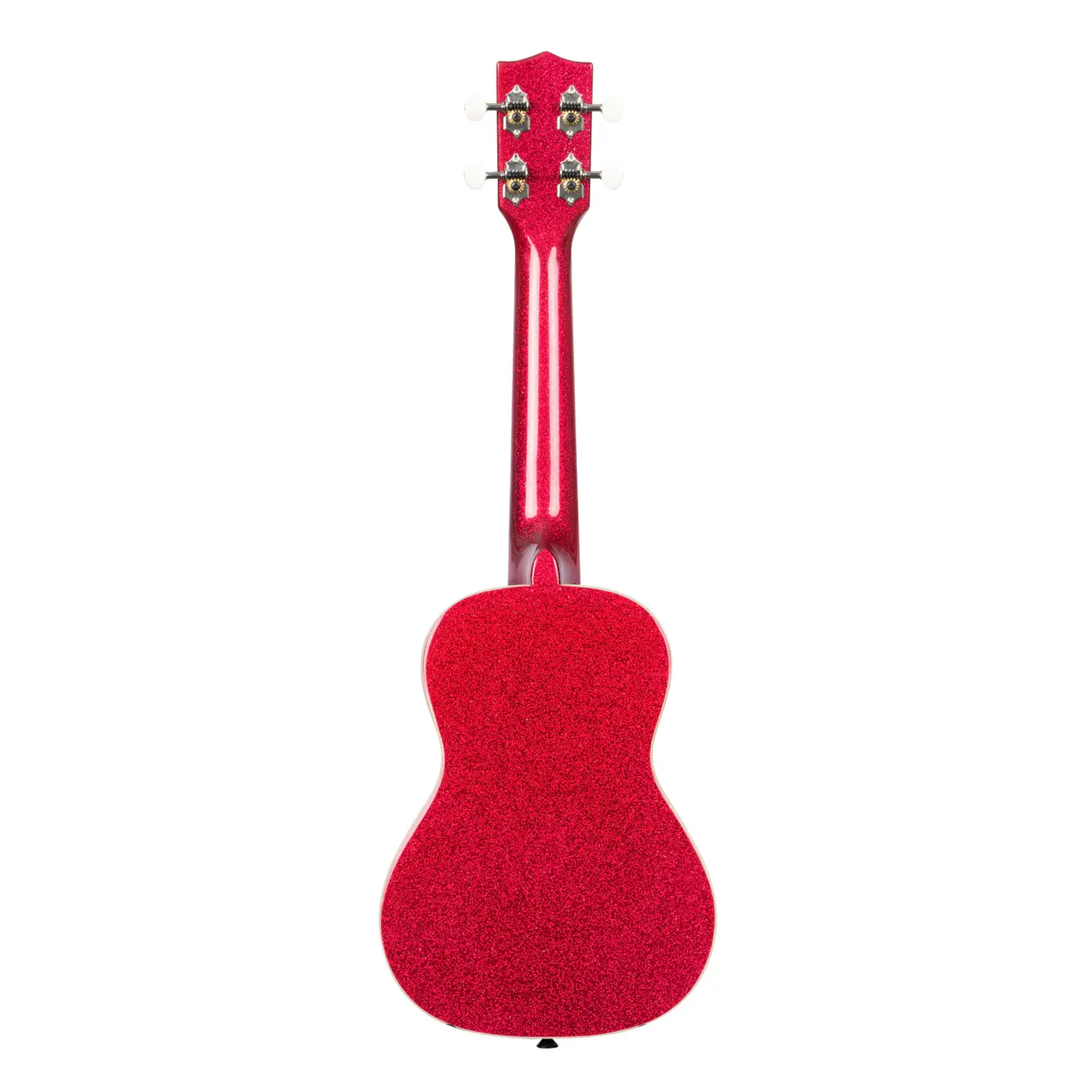 Kala Ritzy Red Sparkle Concert Ukulele