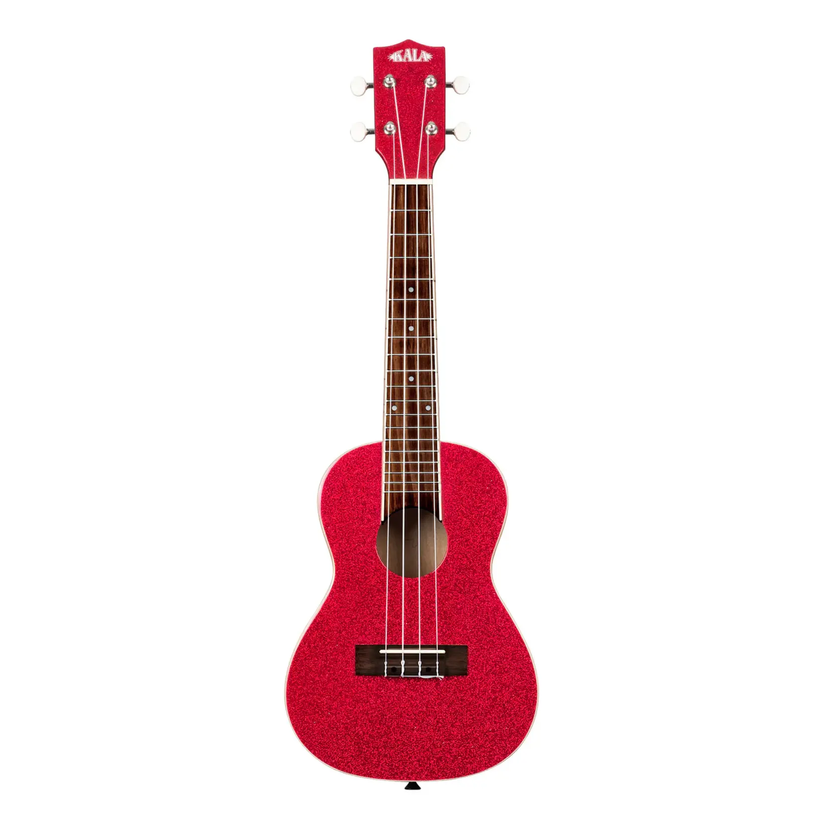 Kala Ritzy Red Sparkle Concert Ukulele