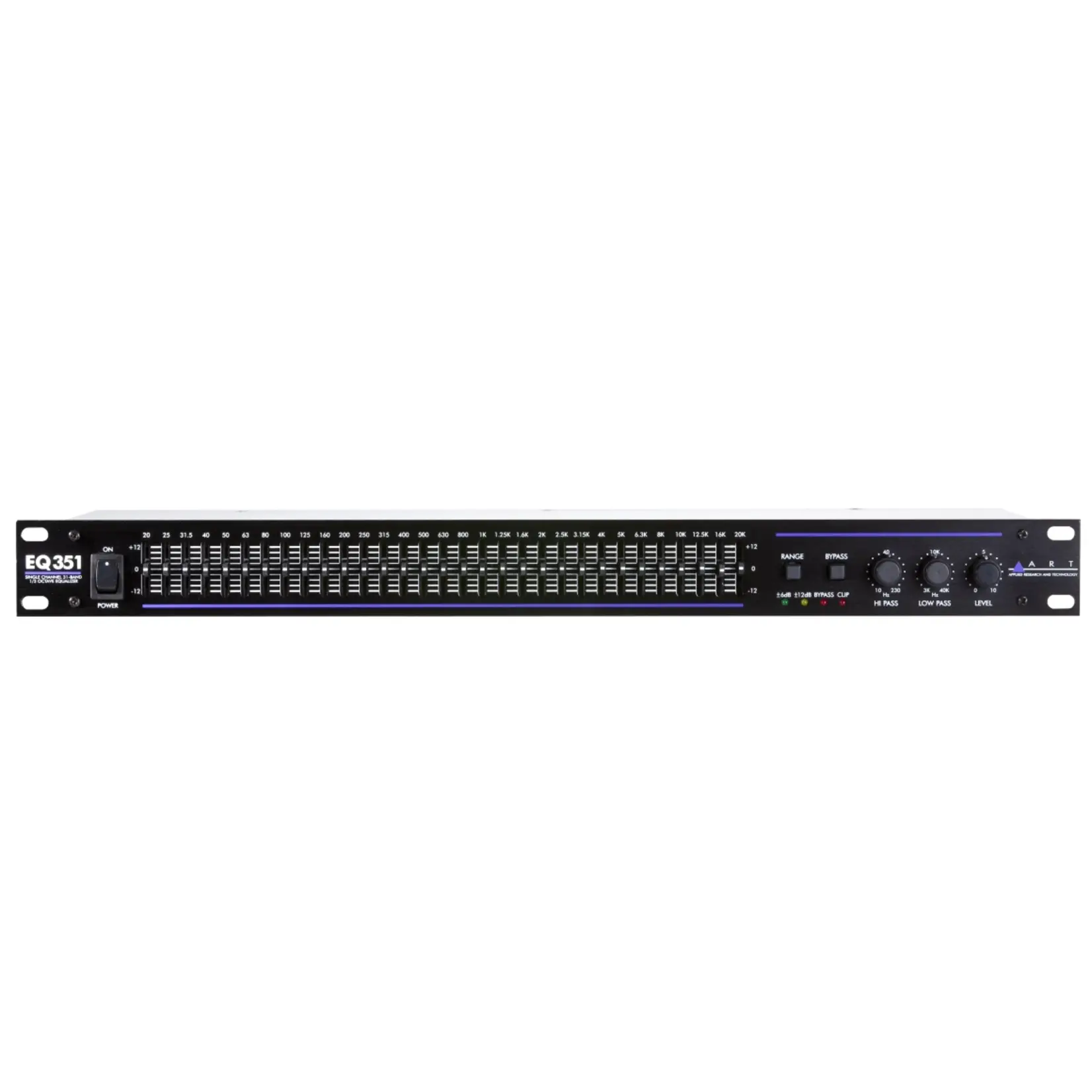 ART EQ-351 Single Channel 31-Band Graphic Equalizer