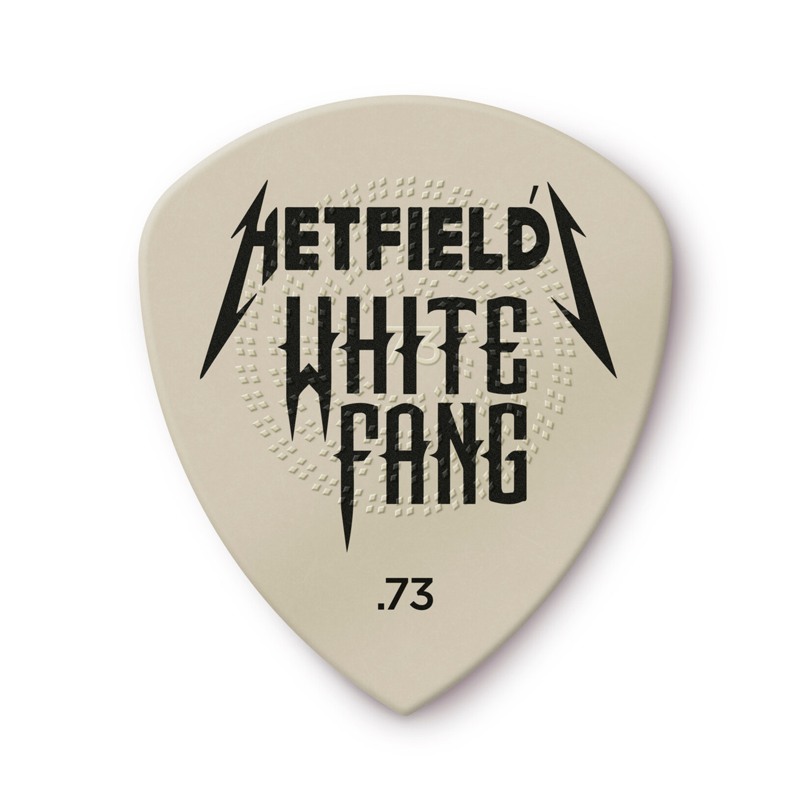 Dunlop PH122P073 James Hetfield's White Fang Custom Flow Guitar Picks .73 mm 6 Pack
