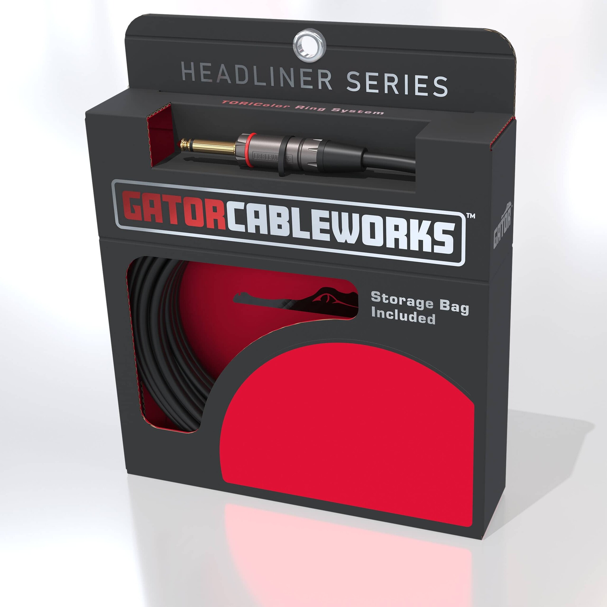 Gator Cableworks 10 Foot Straight to Straight Quiet Instrument Cable