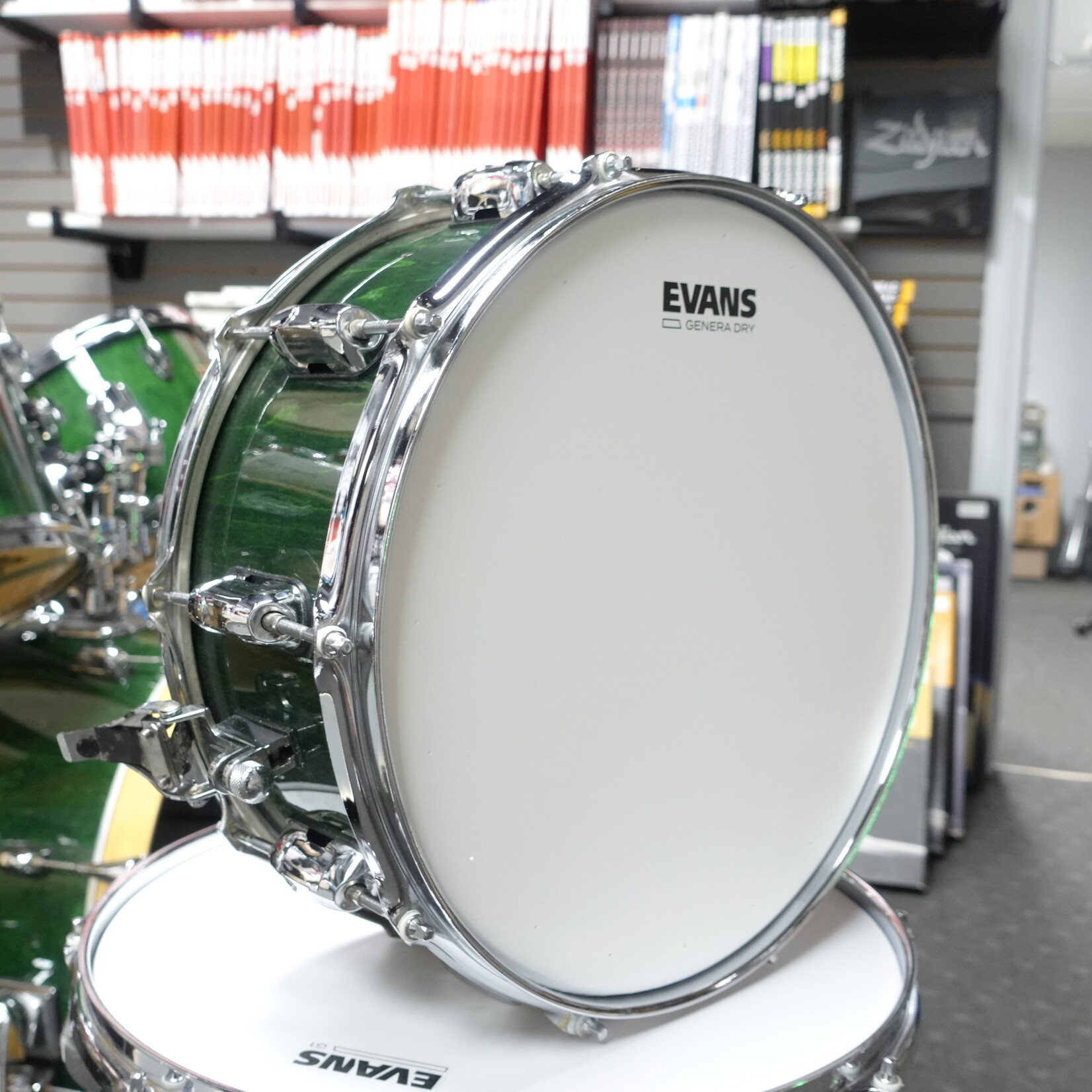 Rhythm Art Complete 5-Piece Drum Kit - Green (Used)