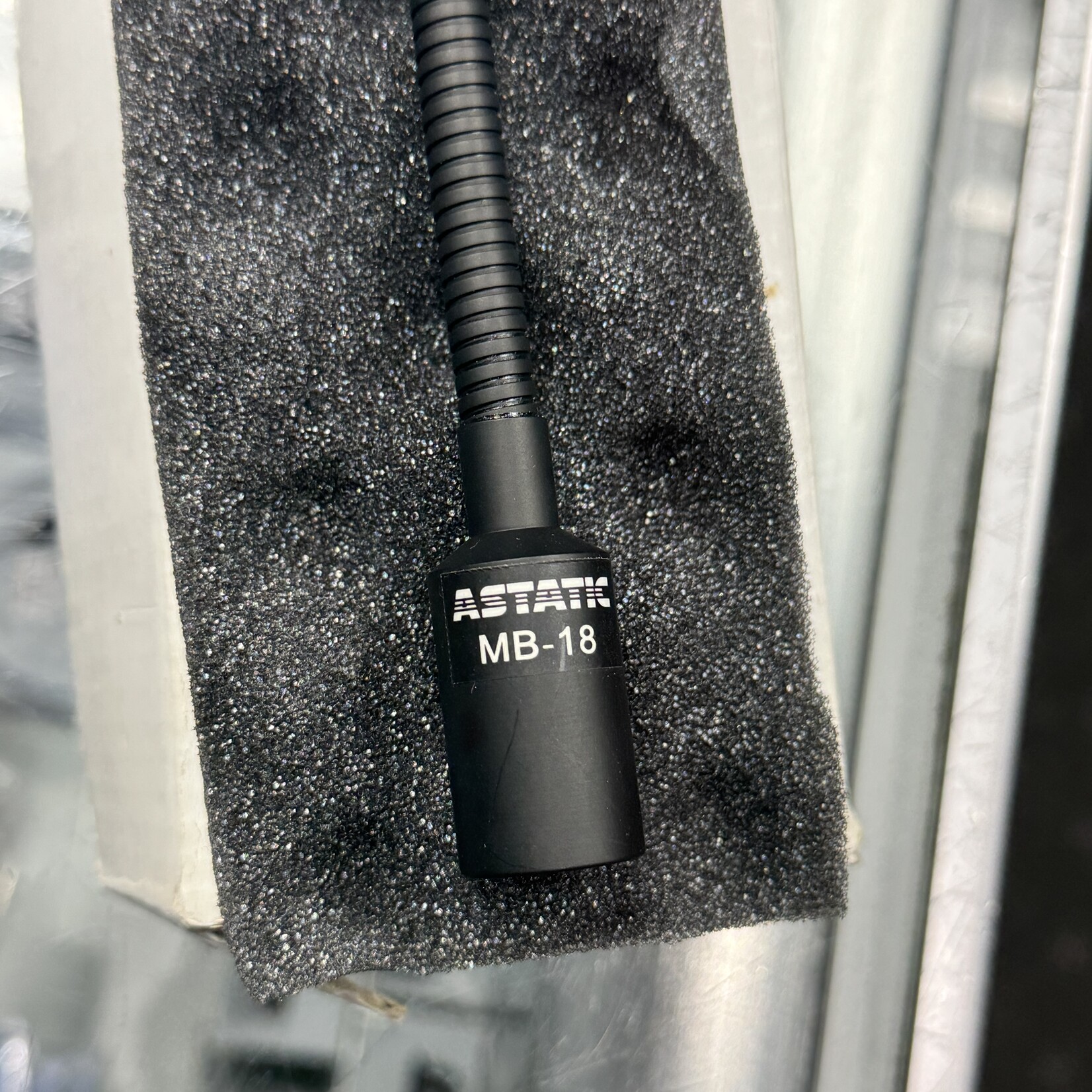 Astatic MB-18 Mini Boom Microphone - NOS