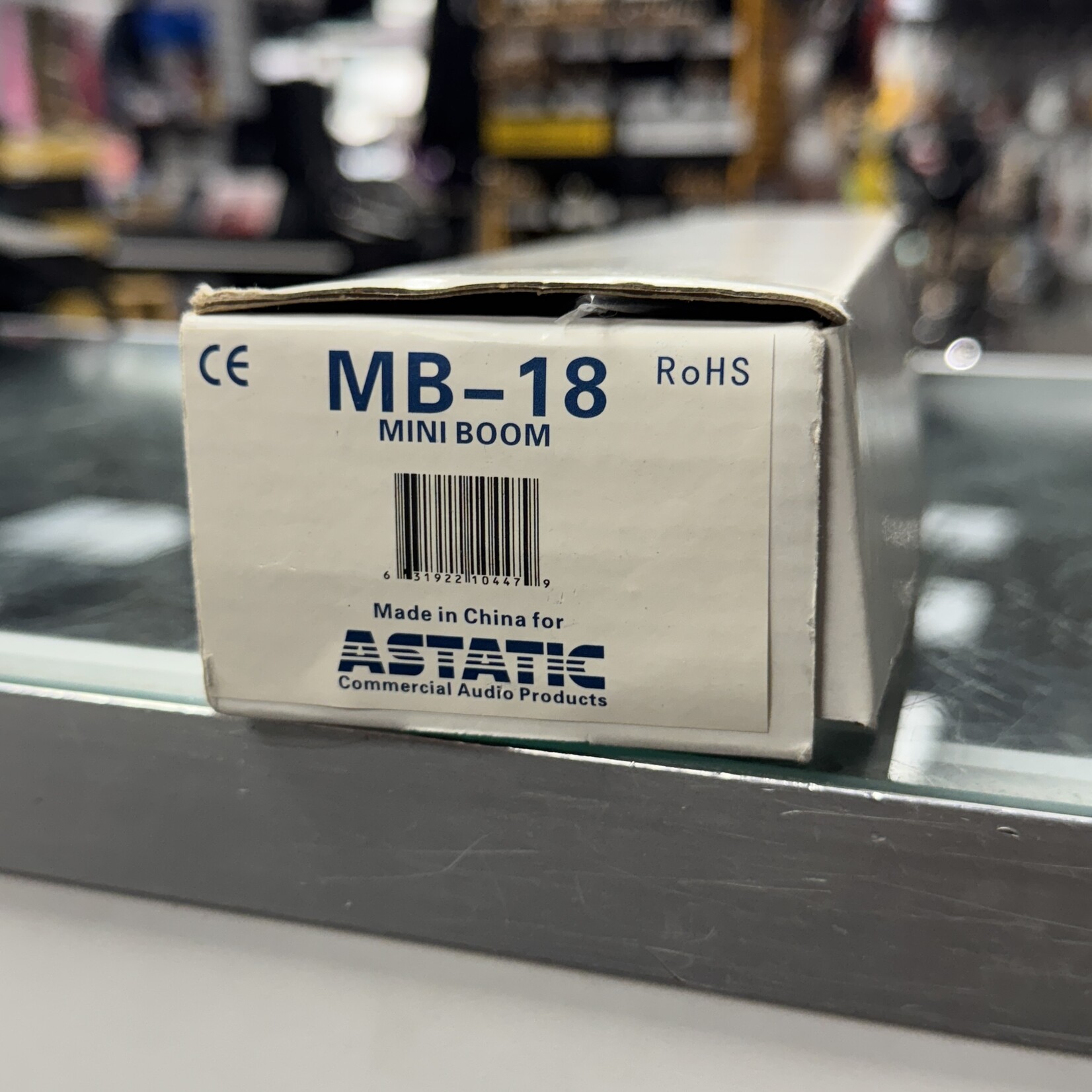 Astatic MB-18 Mini Boom Microphone - NOS