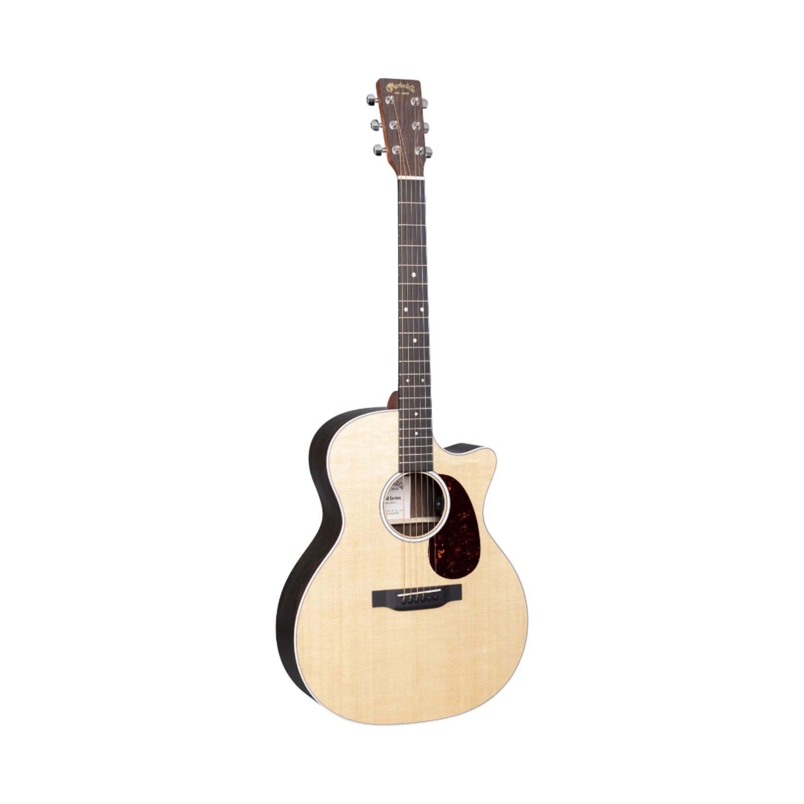 Martin GPC-13E Ziricote Acoustic-Electric Guitar W/Softshell Case - Natural