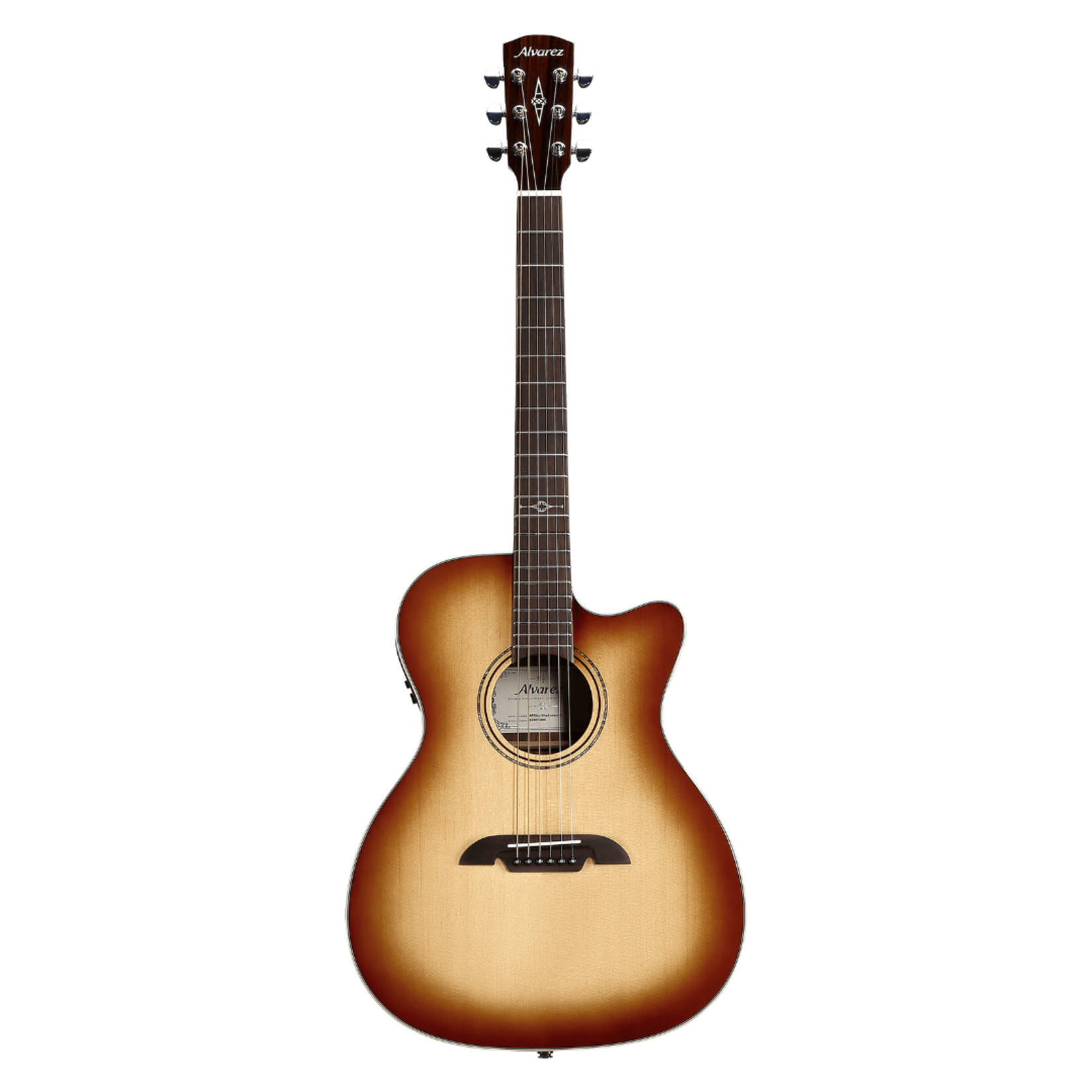 Alvarez AF70CE Artist Series Acoustic-Electric Guitar - Shadowburst