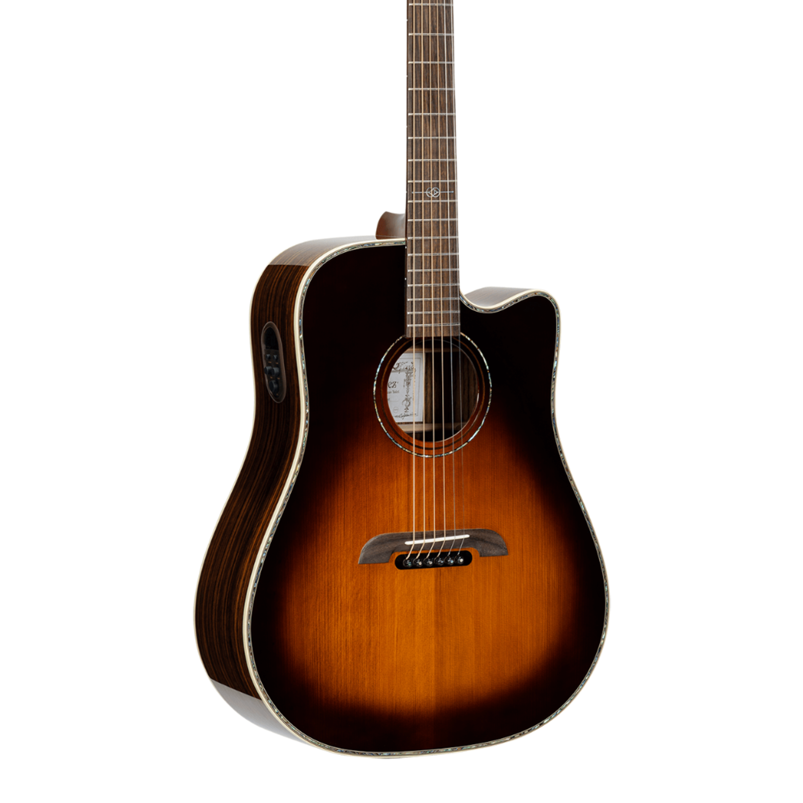 Alvarez Yairi GYM70ce Masterworks Series Acoustic-Electric Guitar W/Case - Shadowburst