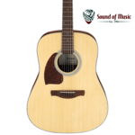 IBANEZ Ibanez PF50 Left-Handed Acoustic Guitar - Open-Pore Natural