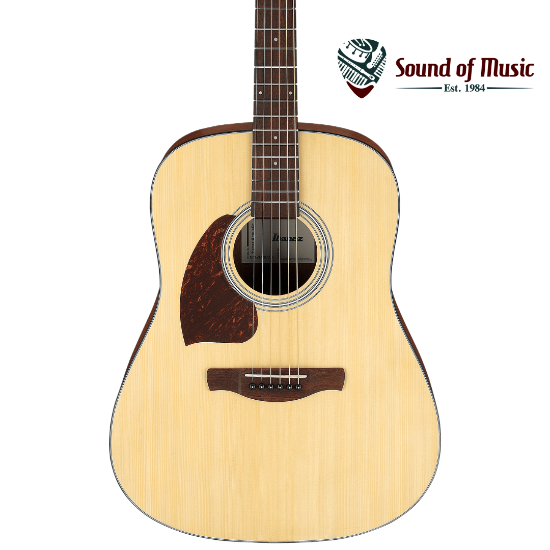 Ibanez PF50 Left-Handed Acoustic Guitar - Open-Pore Natural